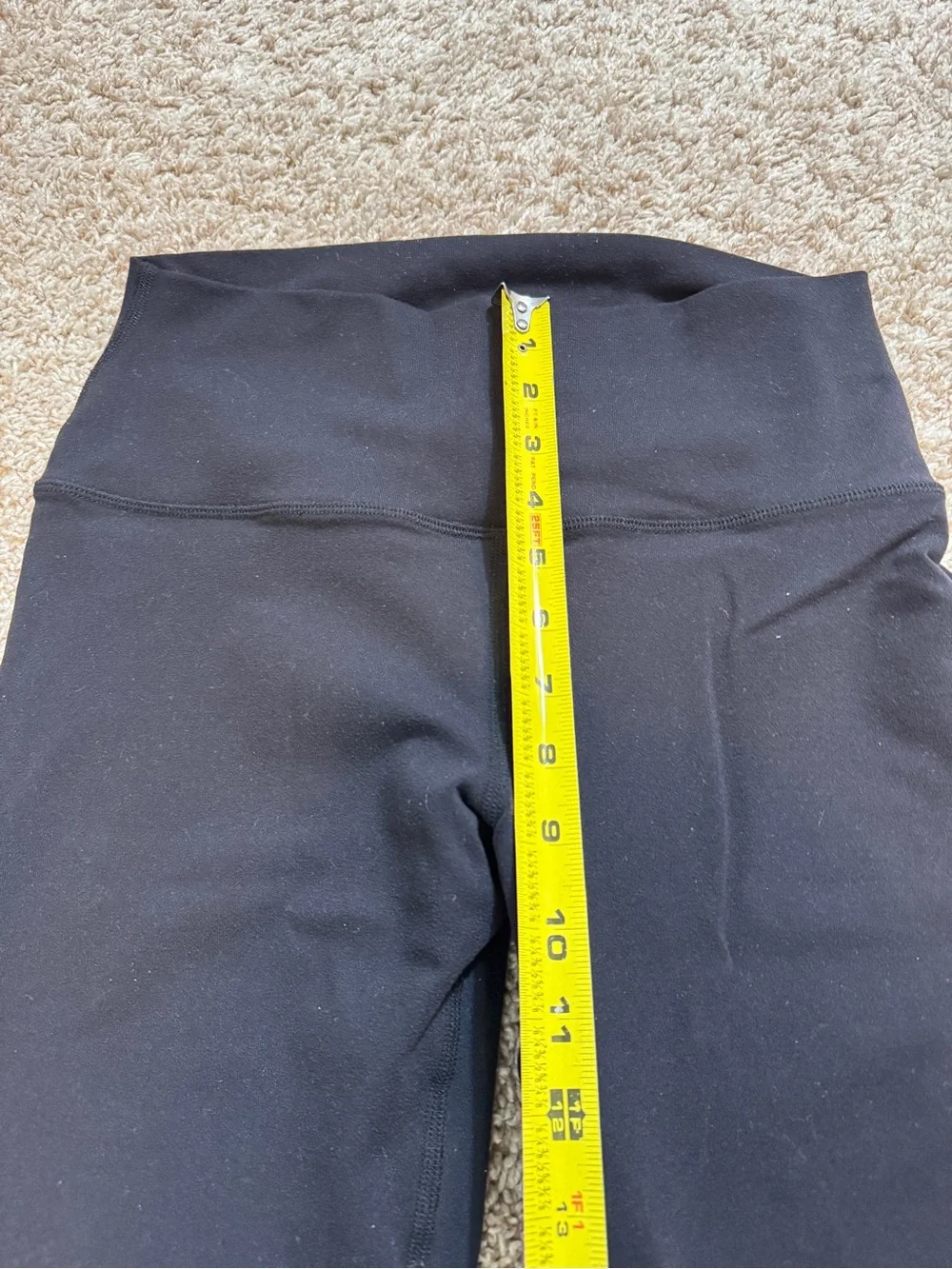 ALO Yoga Black Flared High-Waist Pants Size M
